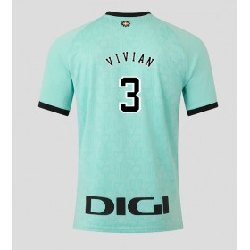 Athletic Bilbao Dani Vivian #3 Tredje Kläder 2025-26 Kortärmad Athletic Bilbao Dani Vivian #3 Tredje Kläder 2025-26 Kortärmad